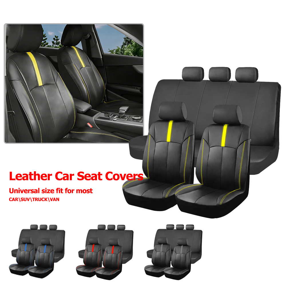 Interior Design Co - Sarung Jok Mobil Kulit PU Universal