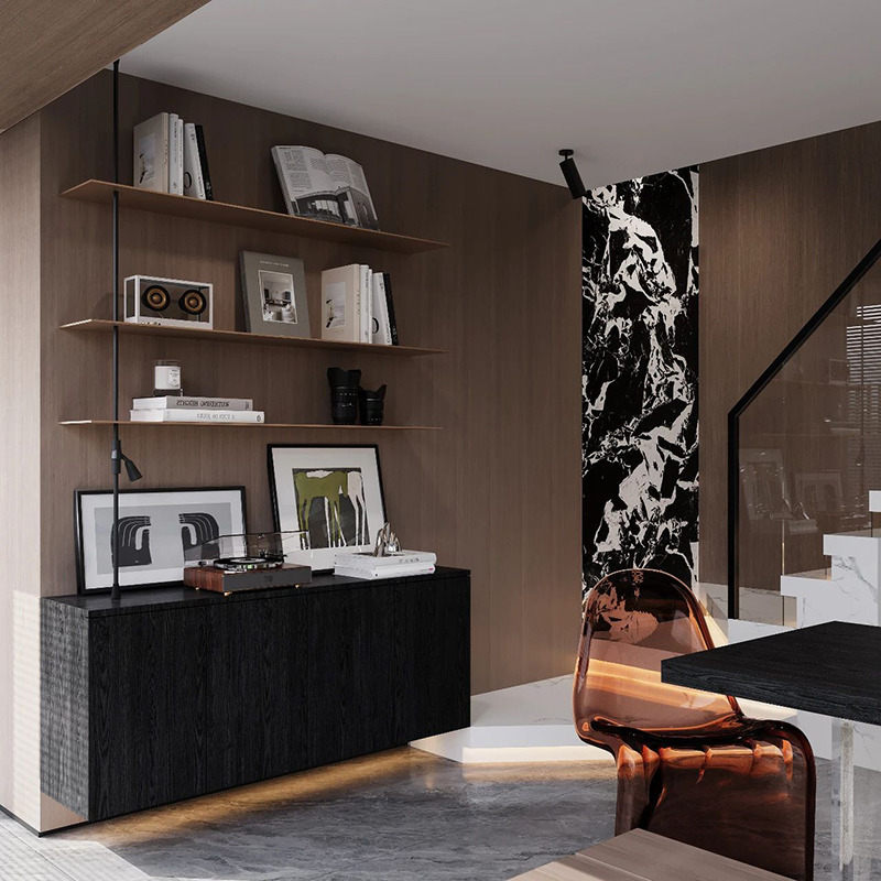 Interior Design Build - Desain Interior Villa Modern 3D Render