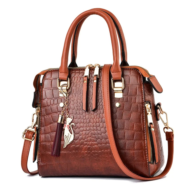 Interior Design Elegant - Yogodlns tas tangan pola buaya mewah