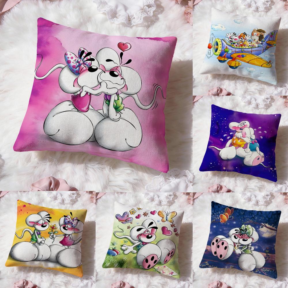 Interior Design Co - Sarung Bantal Kartun D-Diddl Premium Comfort