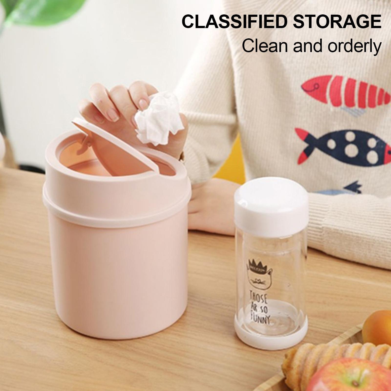 Interior Design Office Space - 1 buah Tempat Sampah Mini Plastik