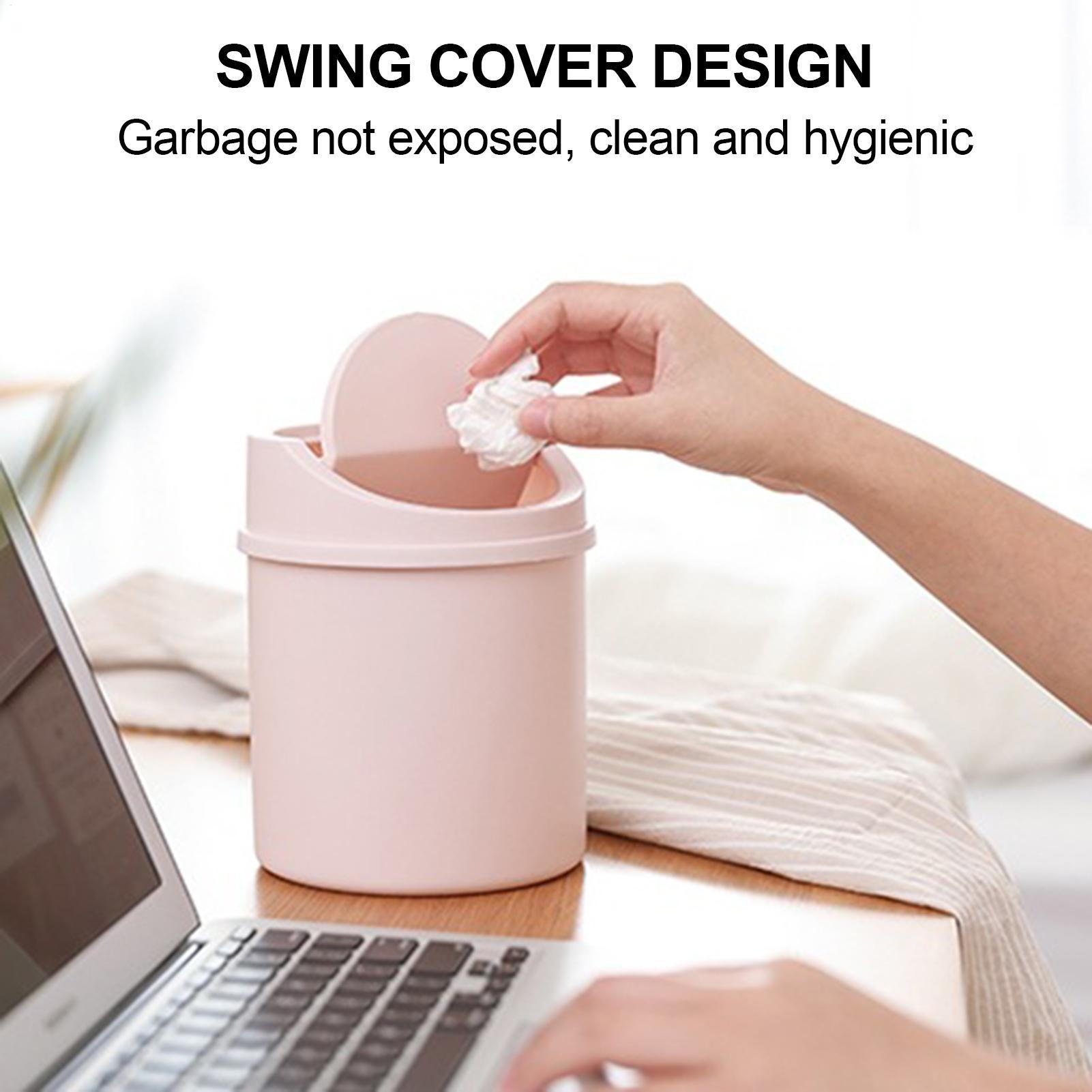 Interior Design Type - Tempat Sampah Mini Desktop Kecil dengan