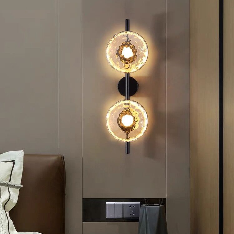 Interior Design Guest Room - Lampu Dinding Seni Interior Minimalis Modern