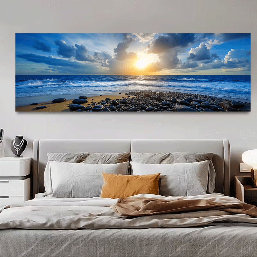 Interior Design Usa - 1 Buah-Poster Kanvas Tanpa Bingkai Pemandangan