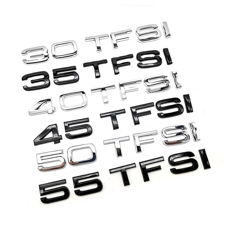 Interior Design Intern - Stiker Emblem Logo 3D TFSI 30