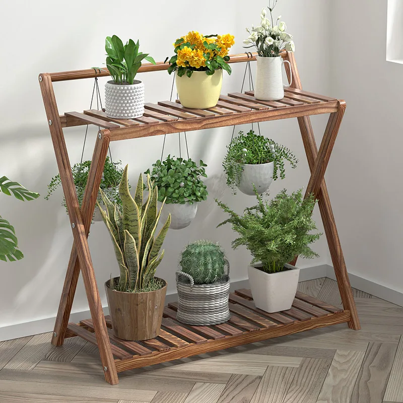 Rak Bunga Balkon Rak Tanaman T - Interior Design Type ulasan dan harga