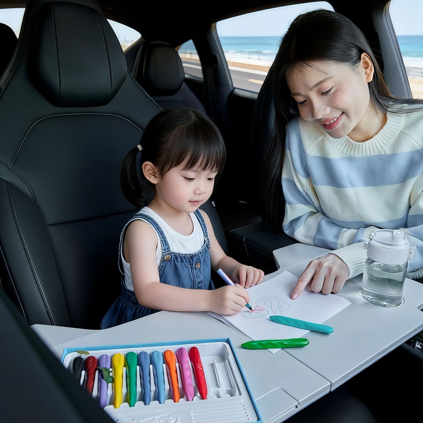 Meja Mobil Lipat untuk Tesla M - Interior Design Application ulasan dan harga