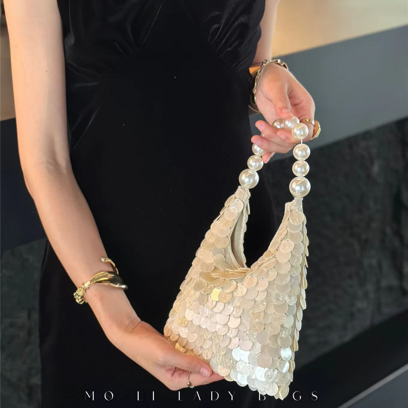 Tas Tangan Wanita Berpayet Ker - Interior Design Elegant ulasan dan harga