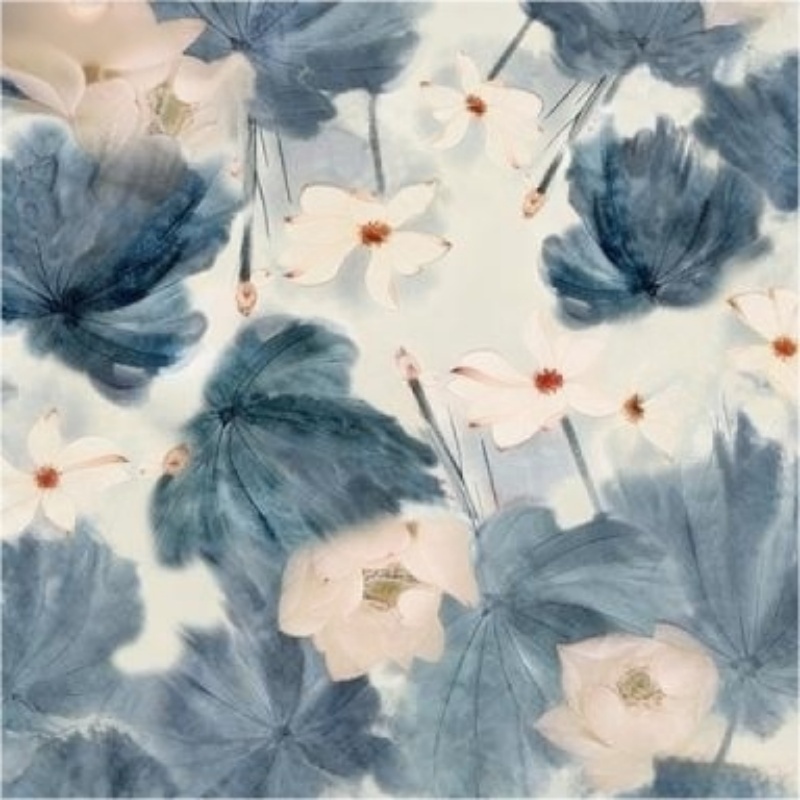 Kain Patchwork Renda Berumbai  - Linen Curtain Eyelet ulasan dan harga