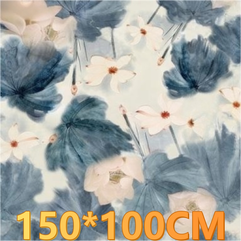 Kain Patchwork Renda Berumbai  - Linen Curtain Eyelet ulasan dan harga