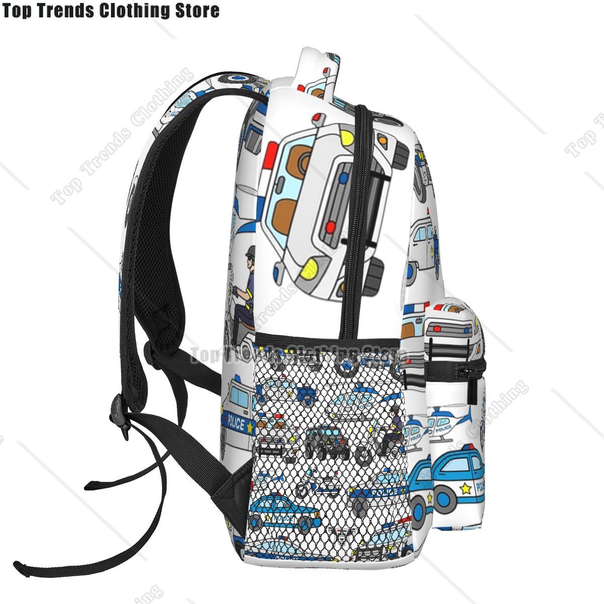 Ransel Desain Mobil Polisi Tas - Interior Design Co ulasan dan harga