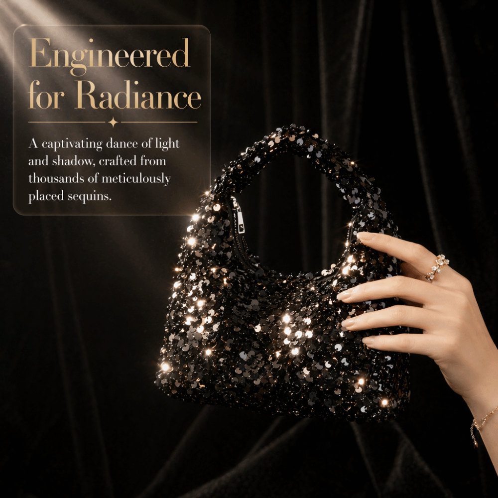 Tas Selempang Berpayet dengan  - Interior Design Elegant ulasan dan harga