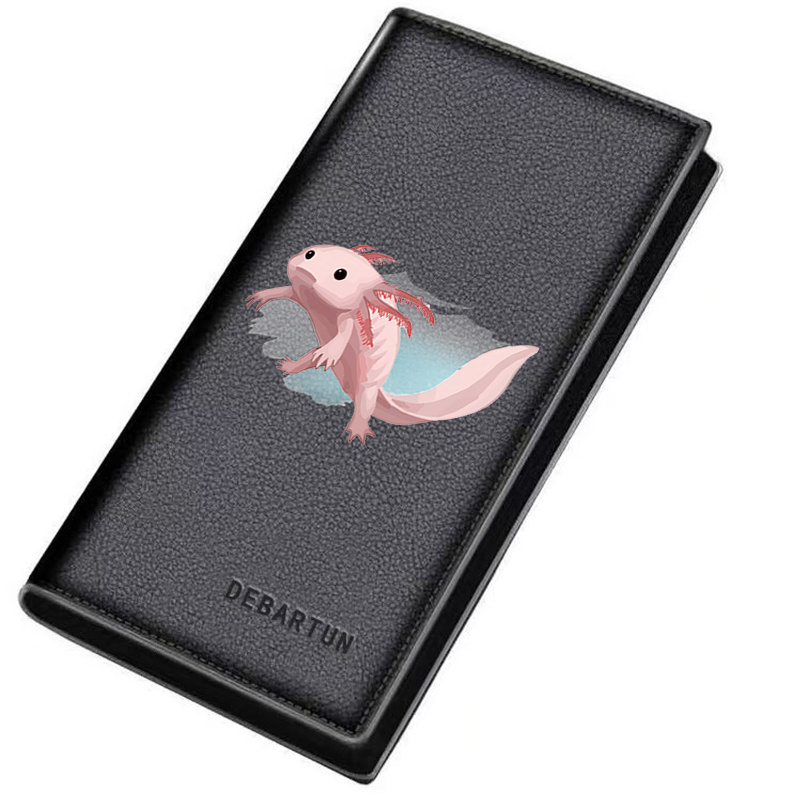 Dompet Panjang Pria Motif Axol - Interior Design Illustrated ulasan dan harga
