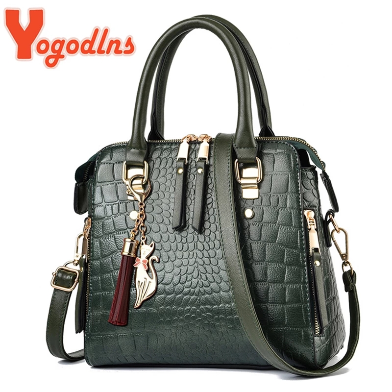 Yogodlns tas tangan pola buaya - Interior Design Elegant ulasan dan harga