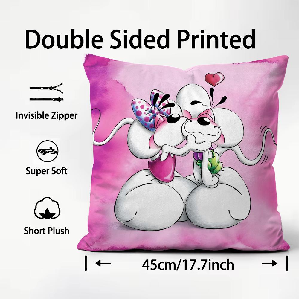 Sarung Bantal Kartun D-Diddl P - Interior Design Co ulasan dan harga