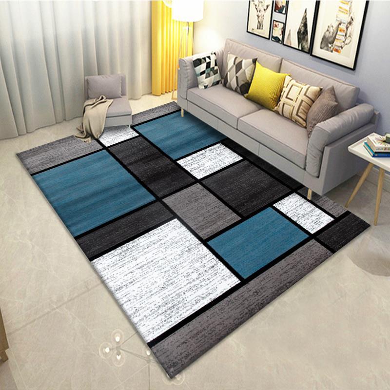 Karpet Ruang Tamu VIKAMA Karpe - Printed Rug Abstract ulasan dan harga