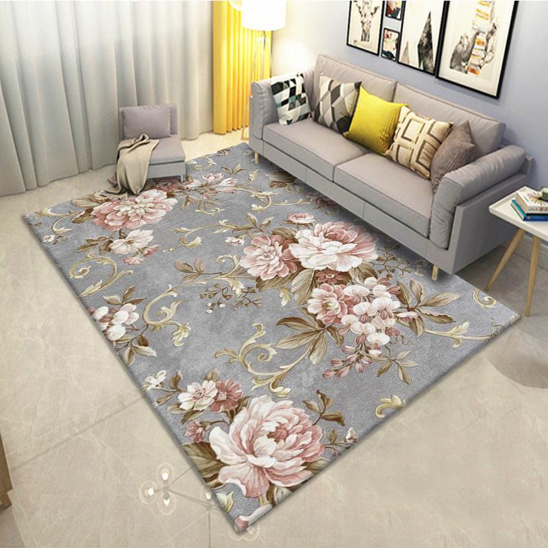 Karpet Ruang Tamu VIKAMA Karpe - Printed Rug Abstract ulasan dan harga