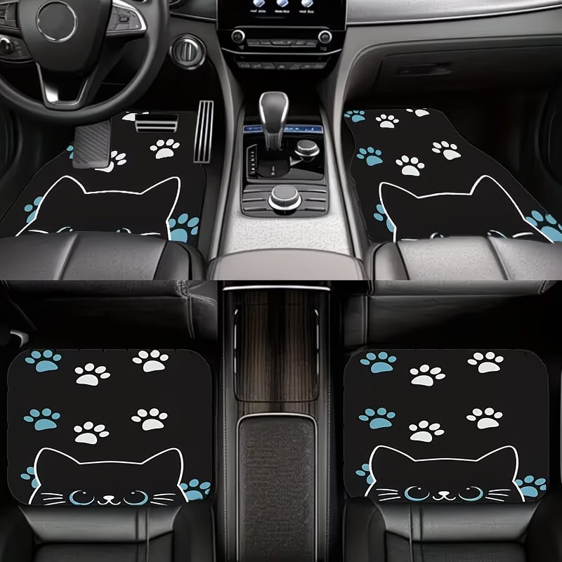 4Pc Karpet Mobil - Desain Ceta - Interior Design Style Quiz ulasan dan harga