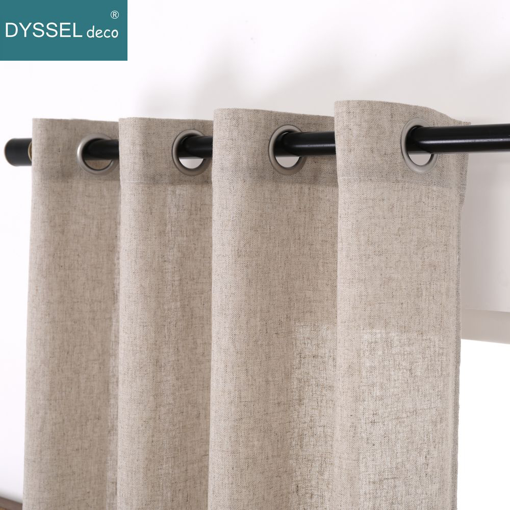 Tirai Jendela Gaya Amerika Lin - Linen Curtain Eyelet ulasan dan harga