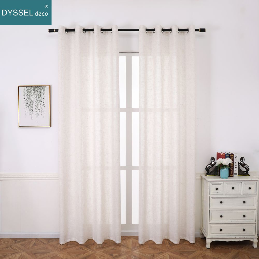 Tirai Jendela Gaya Amerika Lin - Linen Curtain Eyelet ulasan dan harga