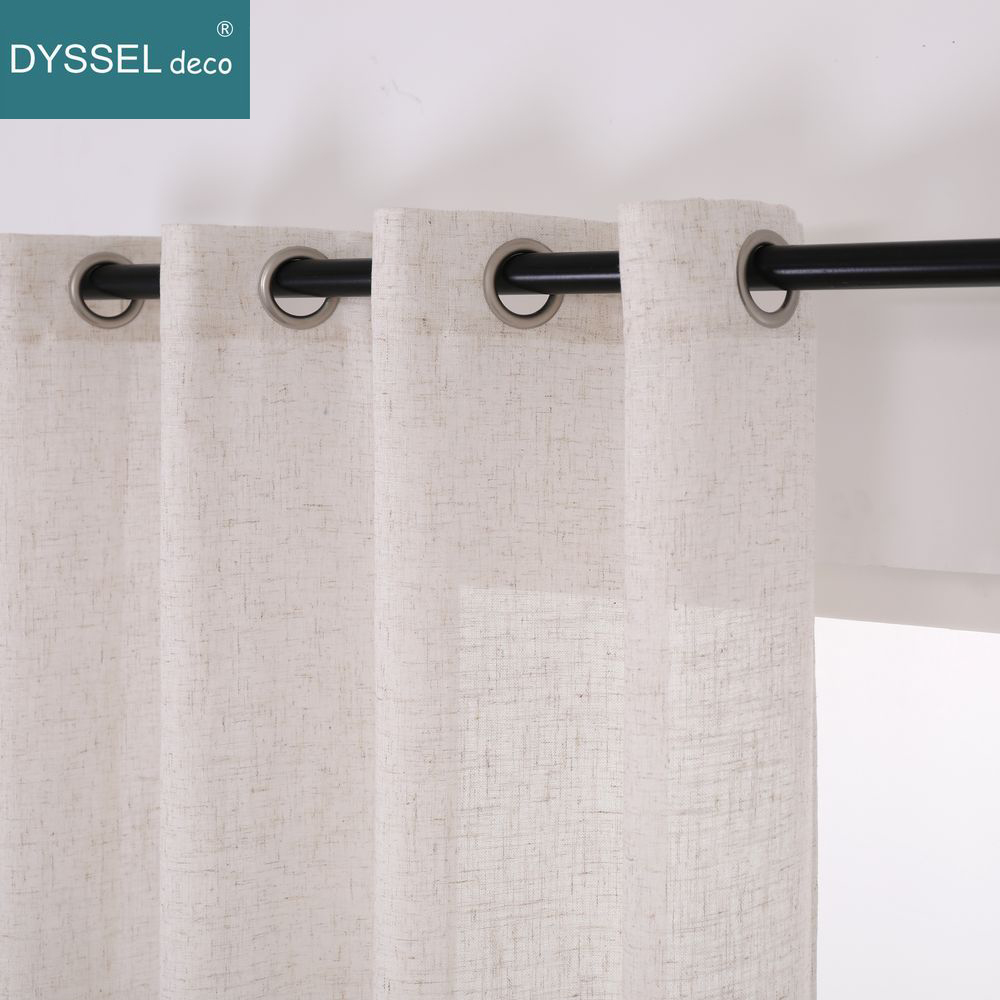 Tirai Jendela Gaya Amerika Lin - Linen Curtain Eyelet ulasan dan harga