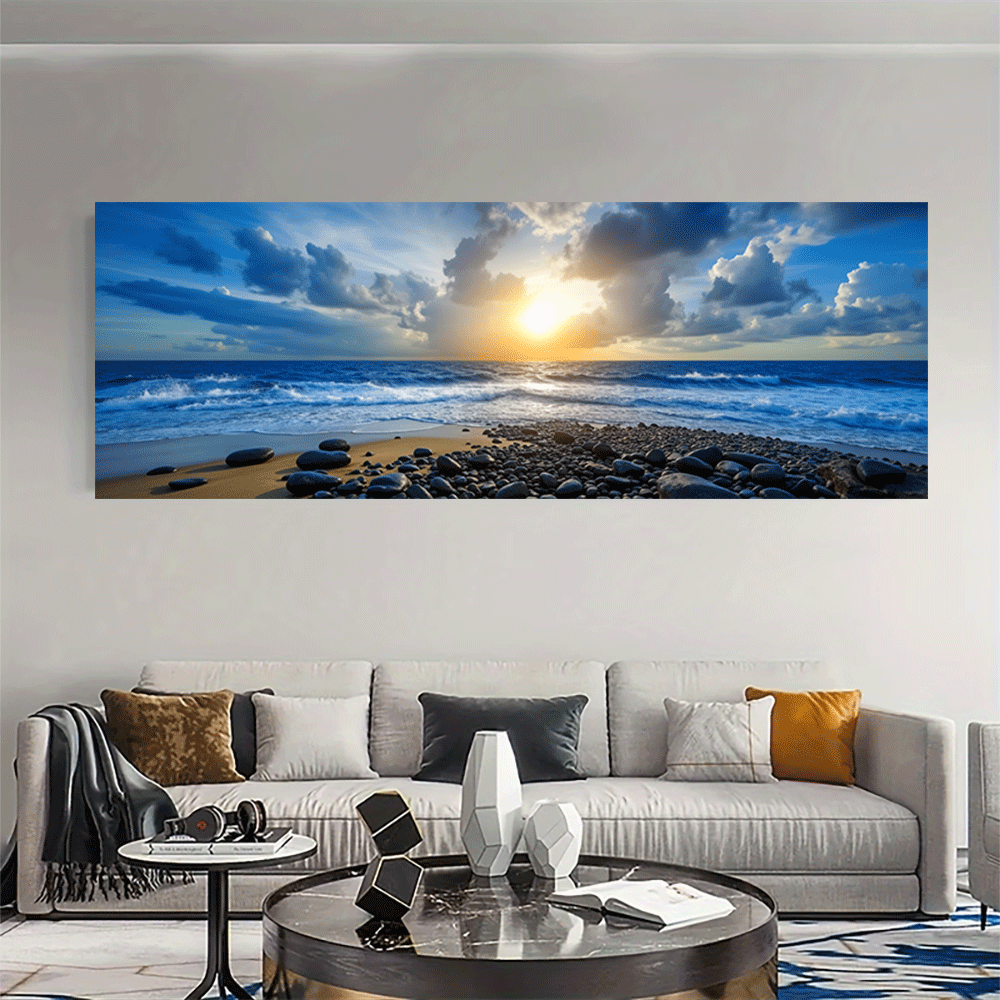1 Buah-Poster Kanvas Tanpa Bin - Interior Design Usa ulasan dan harga