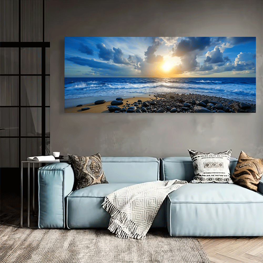 1 Buah-Poster Kanvas Tanpa Bin - Interior Design Usa ulasan dan harga