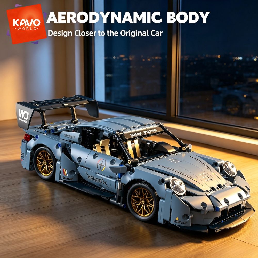KAVOWORLD 973pcs Mainan Keren  - Interior Design Build ulasan dan harga