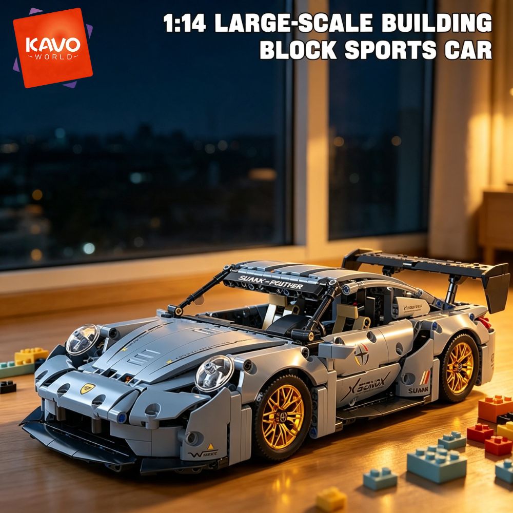 KAVOWORLD 973pcs Mainan Keren  - Interior Design Build ulasan dan harga