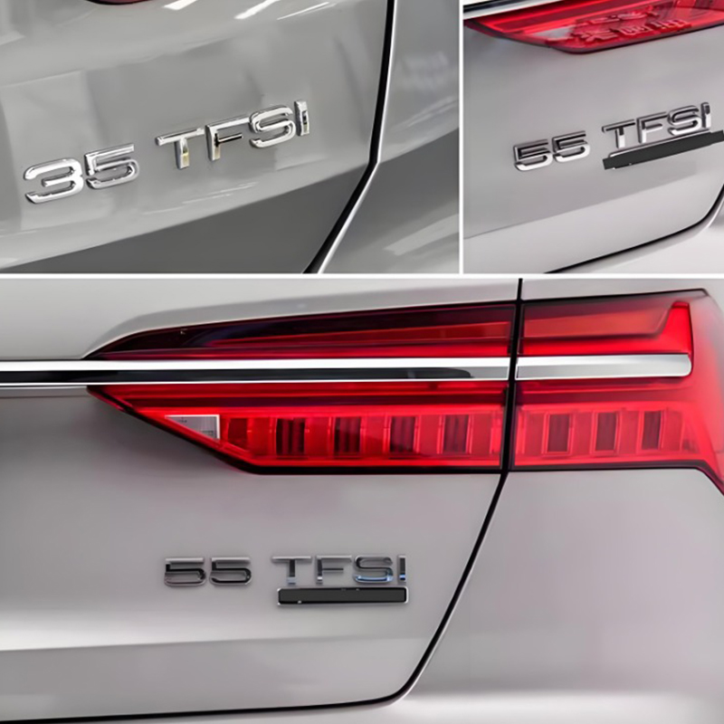 Stiker Emblem Logo 3D TFSI 30  - Interior Design Intern ulasan dan harga