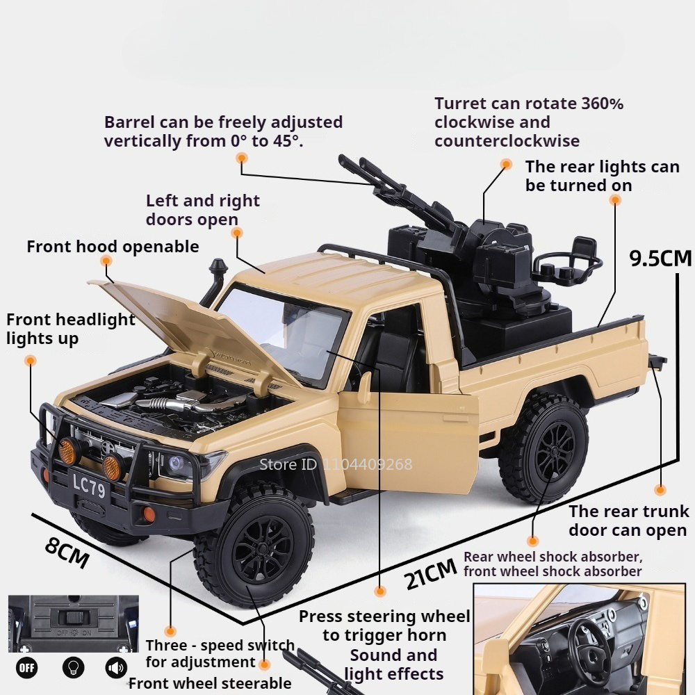 Mobil Mainan Model LC79 FJ Cru - Interior Design Style Quiz ulasan dan harga