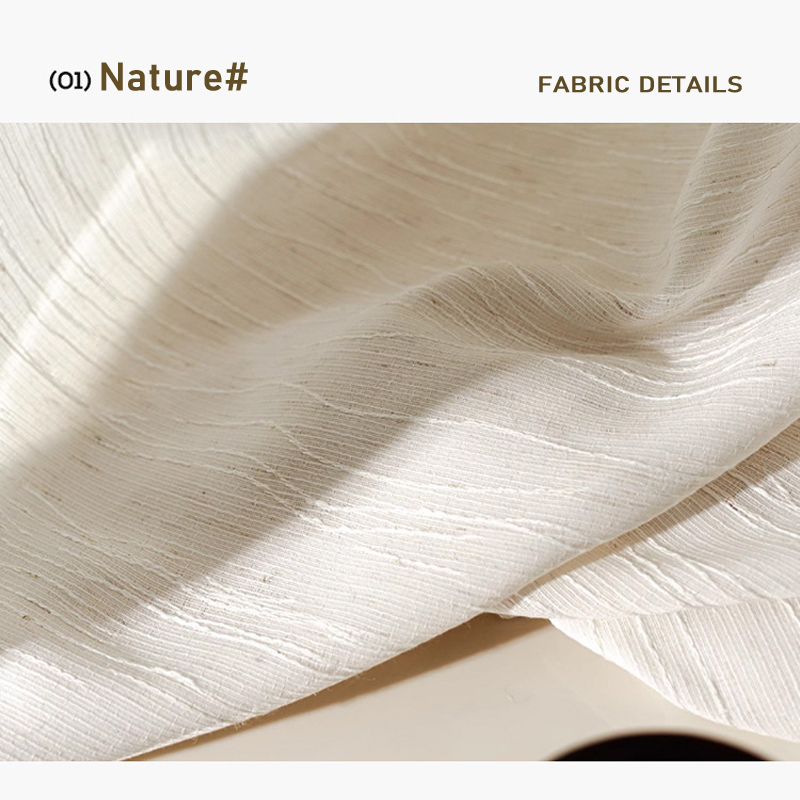 Tirai Semi-Blackout Linen Jacq - Linen Curtain Eyelet ulasan dan harga